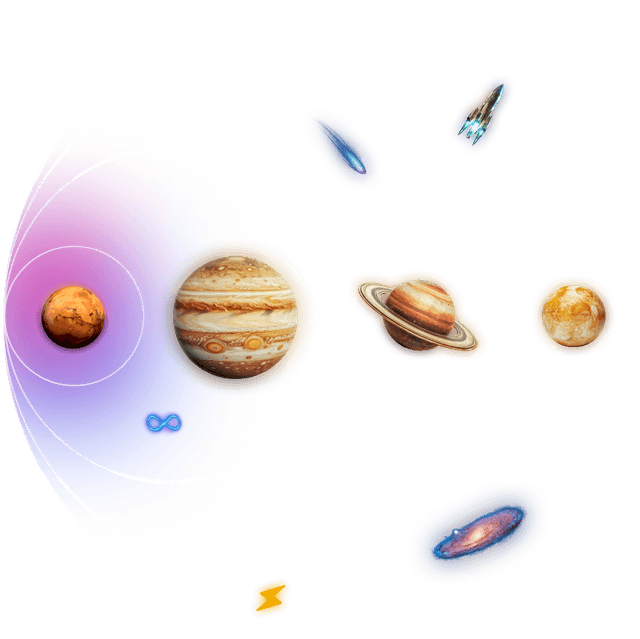 Alignment of planets
